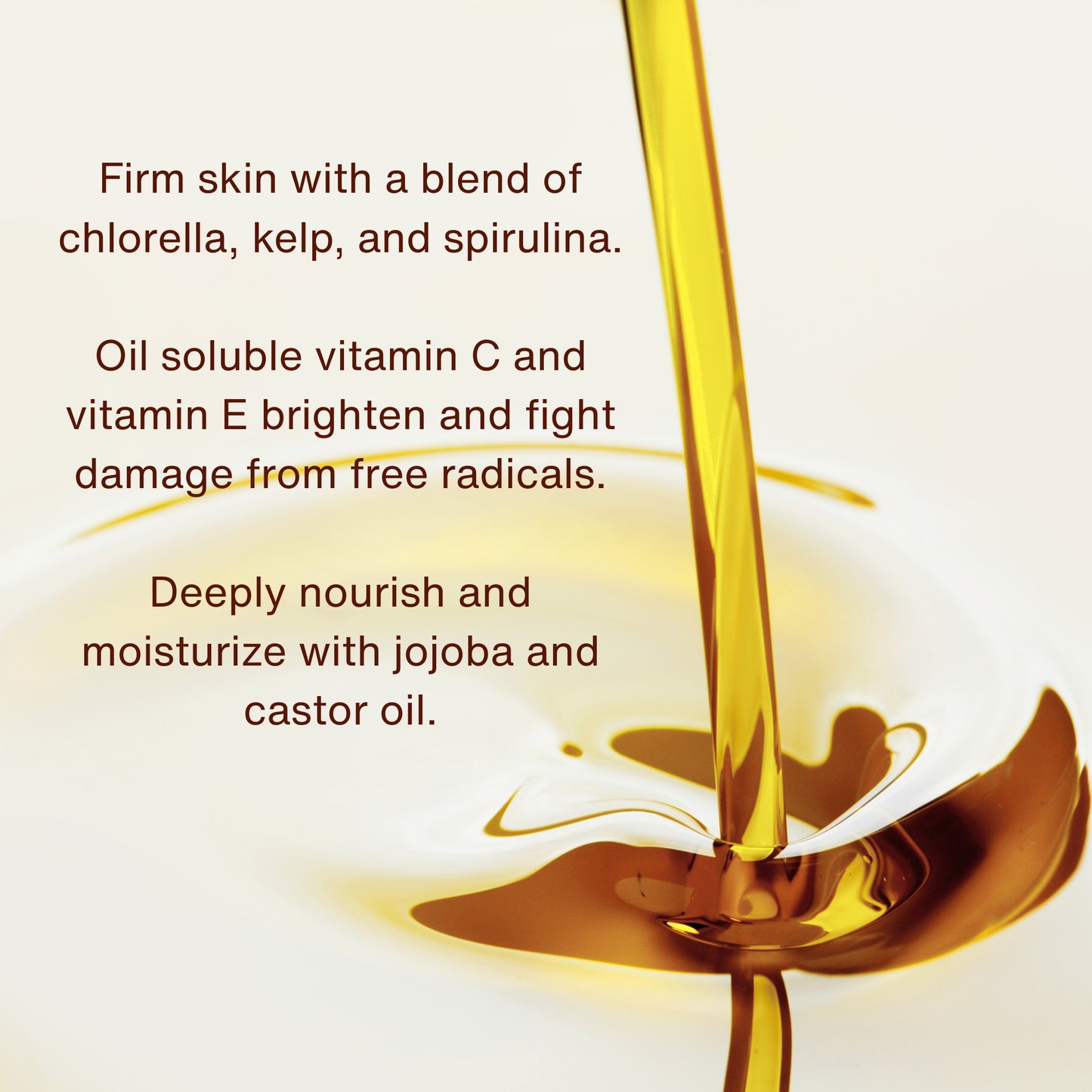 Firming Body Oil Serum with Triple Algae Complex