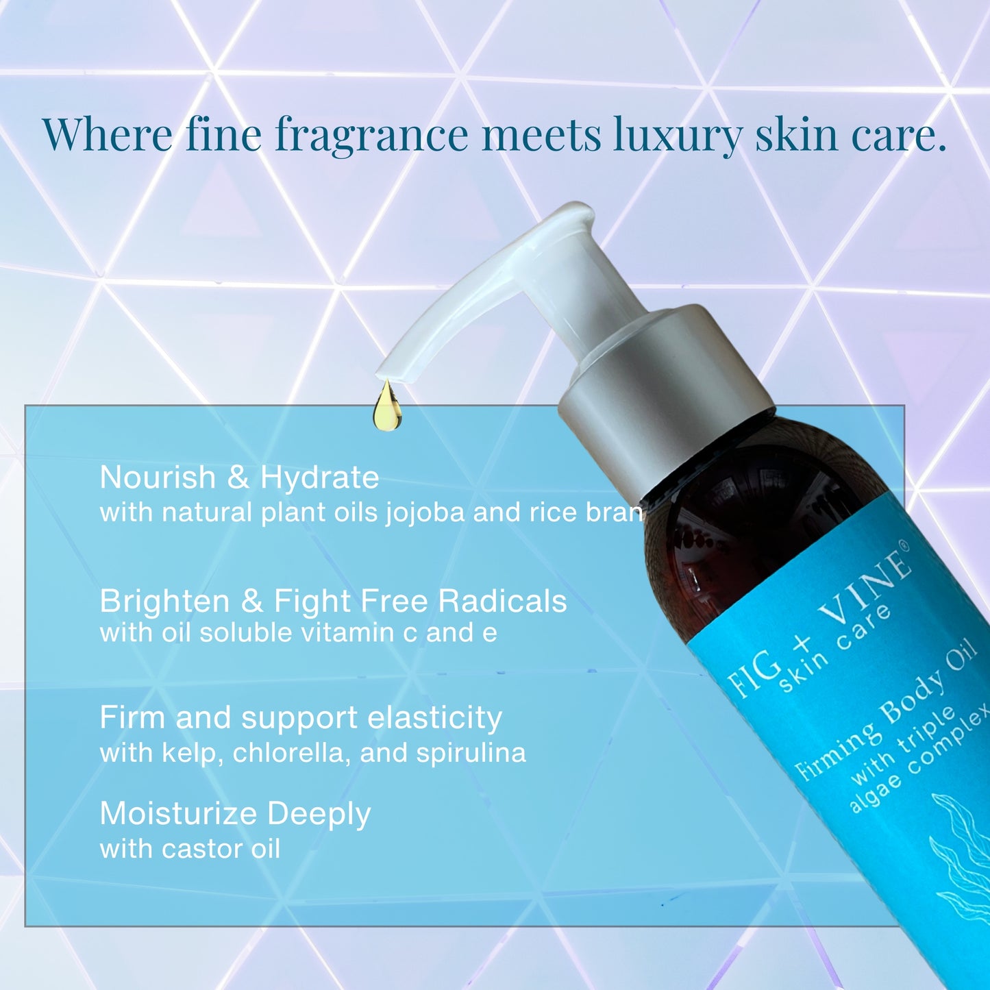 Firming Body Oil Serum with Triple Algae Complex