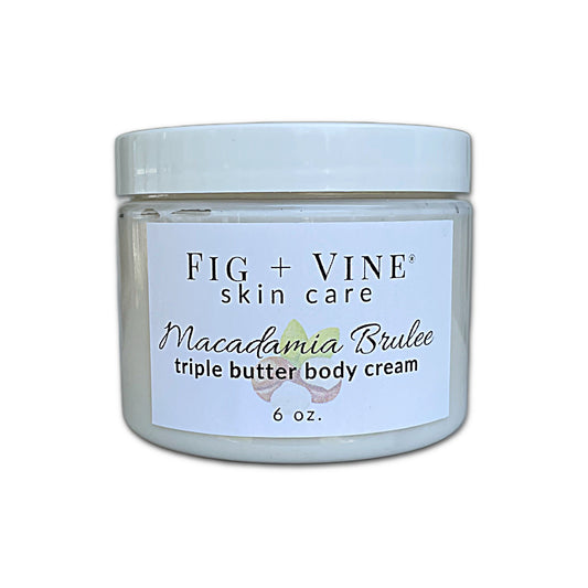Triple Butter Body Cream - Macadamia Brulee